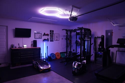 Customer photo review of Major Fitness B52 All-In-One Home Gym Smith Machine