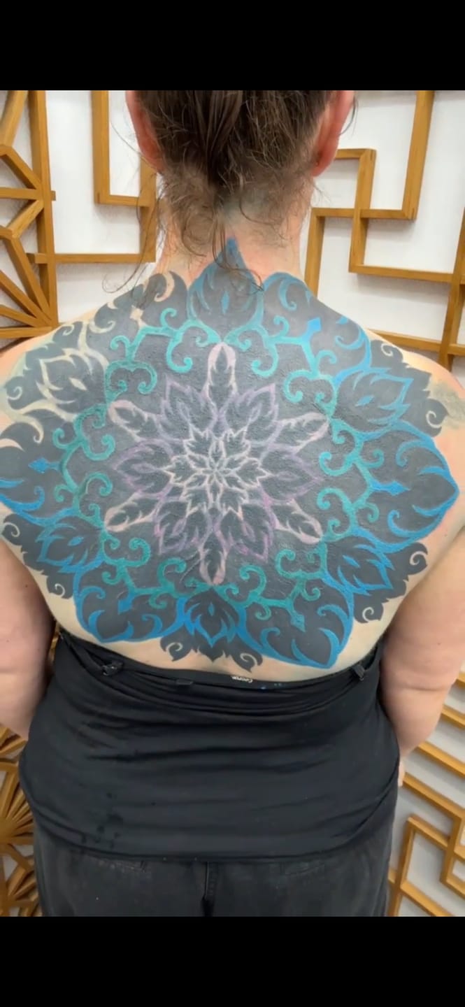 Customer photo review of TattooNumbx Tattoo Bundle