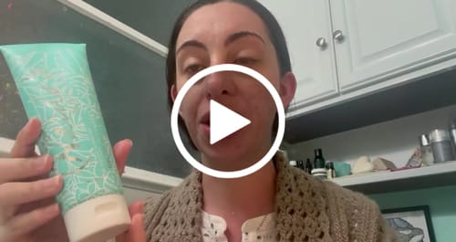 Customer video review of Facial Cleanser | Charcoal & Green Tea