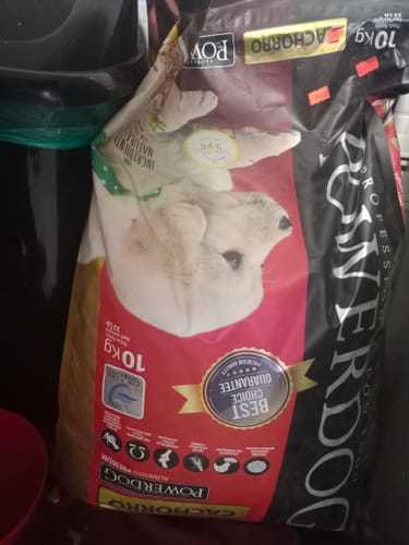 Customer photo review of POWERDOG CACHORRO 10 KG