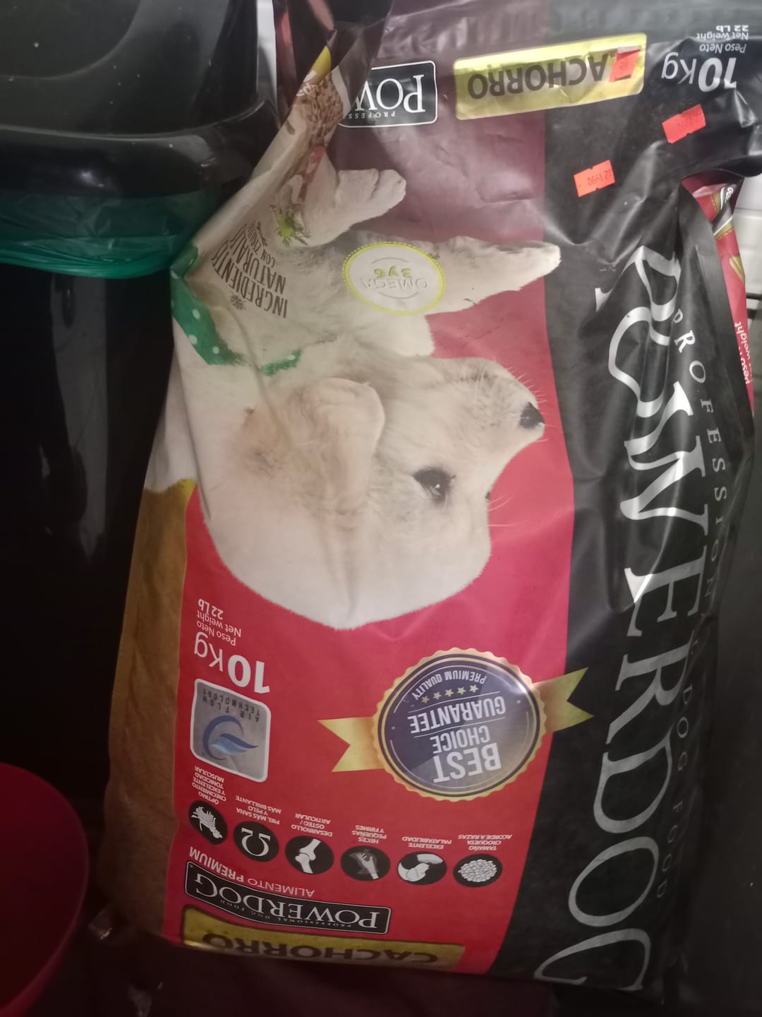 Customer photo review of POWERDOG CACHORRO 10 KG