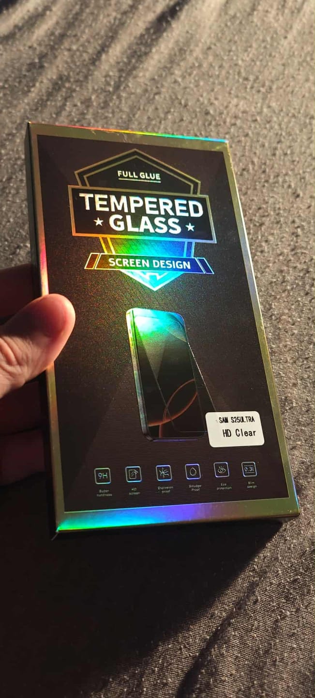 Customer photo review of 3 in 1 Screen Protector - Samsung-S
