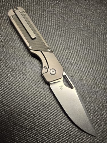 Customer photo review of Kizer Militaw Pocket Knife Full Size 3.36"