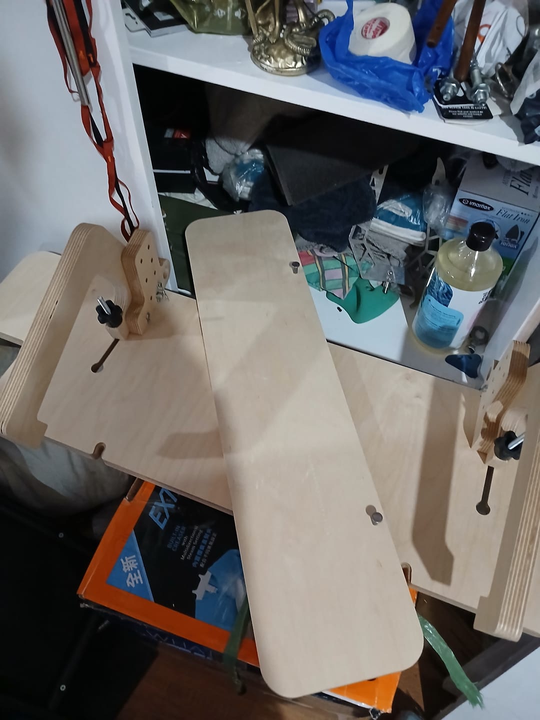 Customer photo review of Hangboard Swap Plate