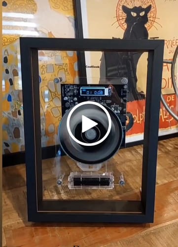Customer video review of M1 Music Frame CD Player