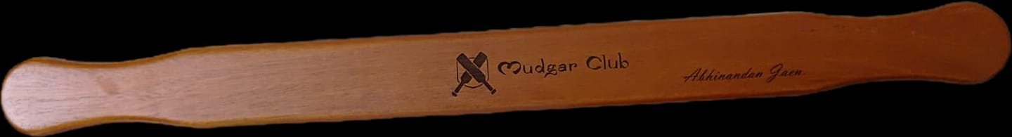 Customer photo review of Wooden Push-up Board (Shena/Hindu push-up boards)