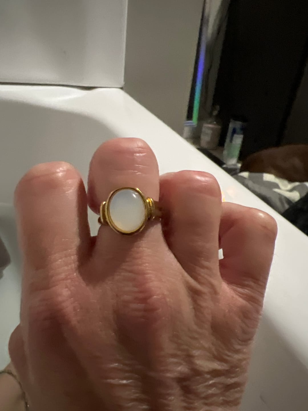 Customer photo review of Kai Mother Of Pearl Ring (Bundle)