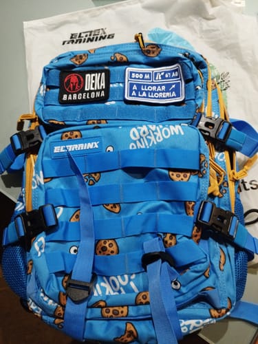 Customer photo review of Mochila Táctica 25L All In Cookie
