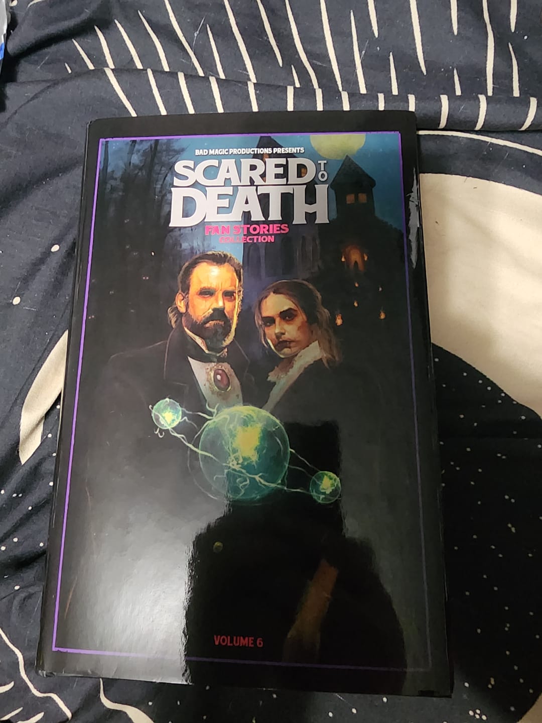 Customer photo review of Scared To Death Book Vol 6 SIGNED