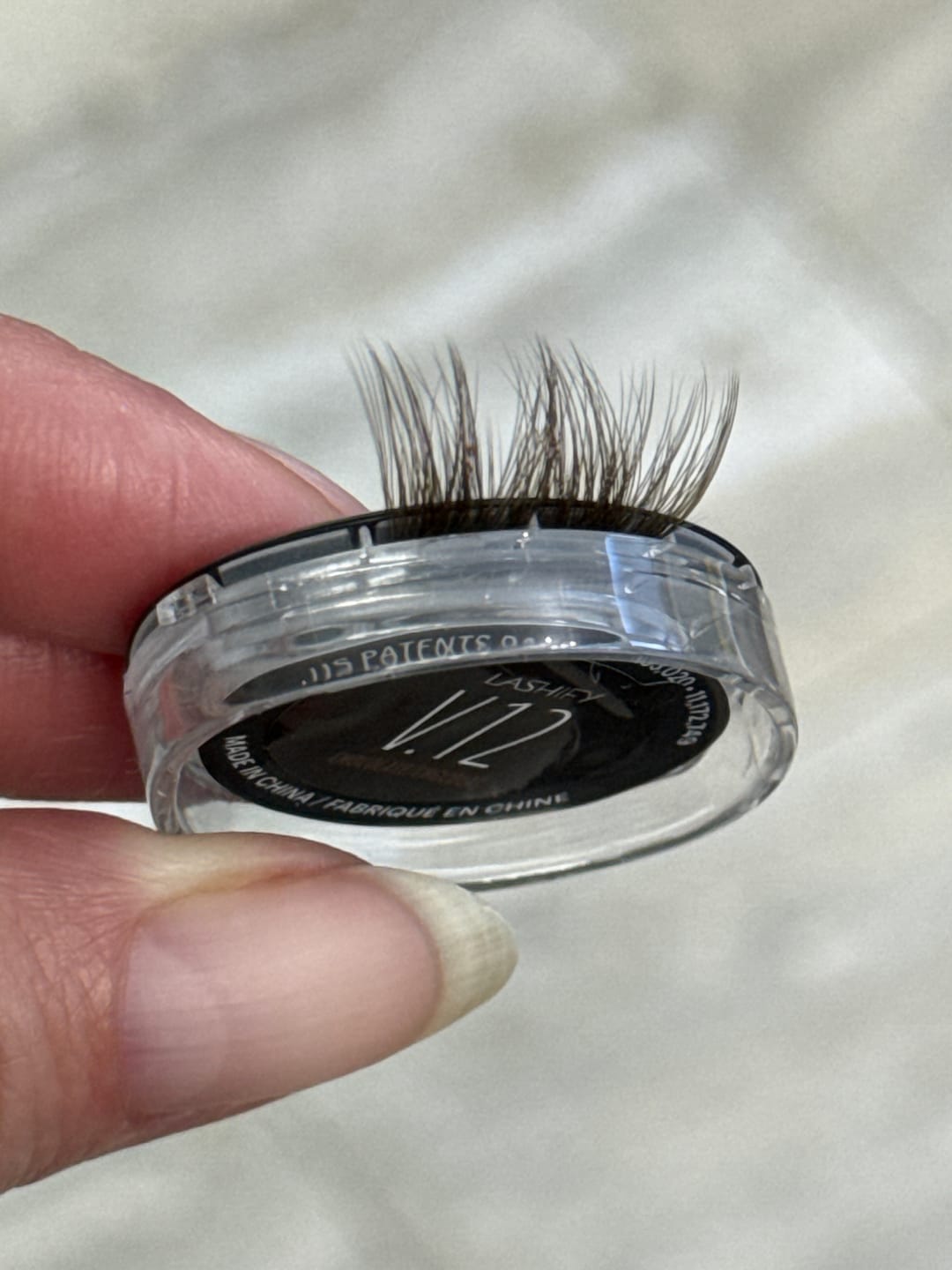 Customer photo review of Velvet Gossamer® Lash Featuring GripTex™
