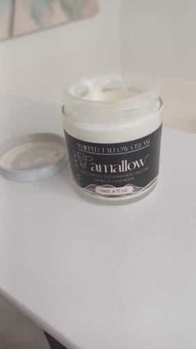 Customer photo review of Whipped Tallow Cream - Vanilla Lavender