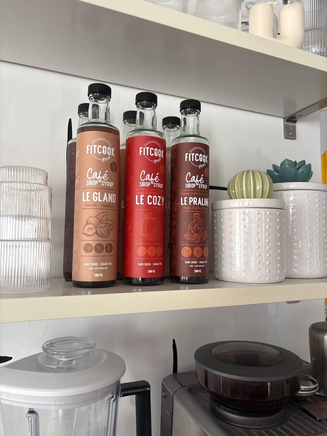 Customer photo review of Fitcook Foodz - Sirop pour Café - 500ml