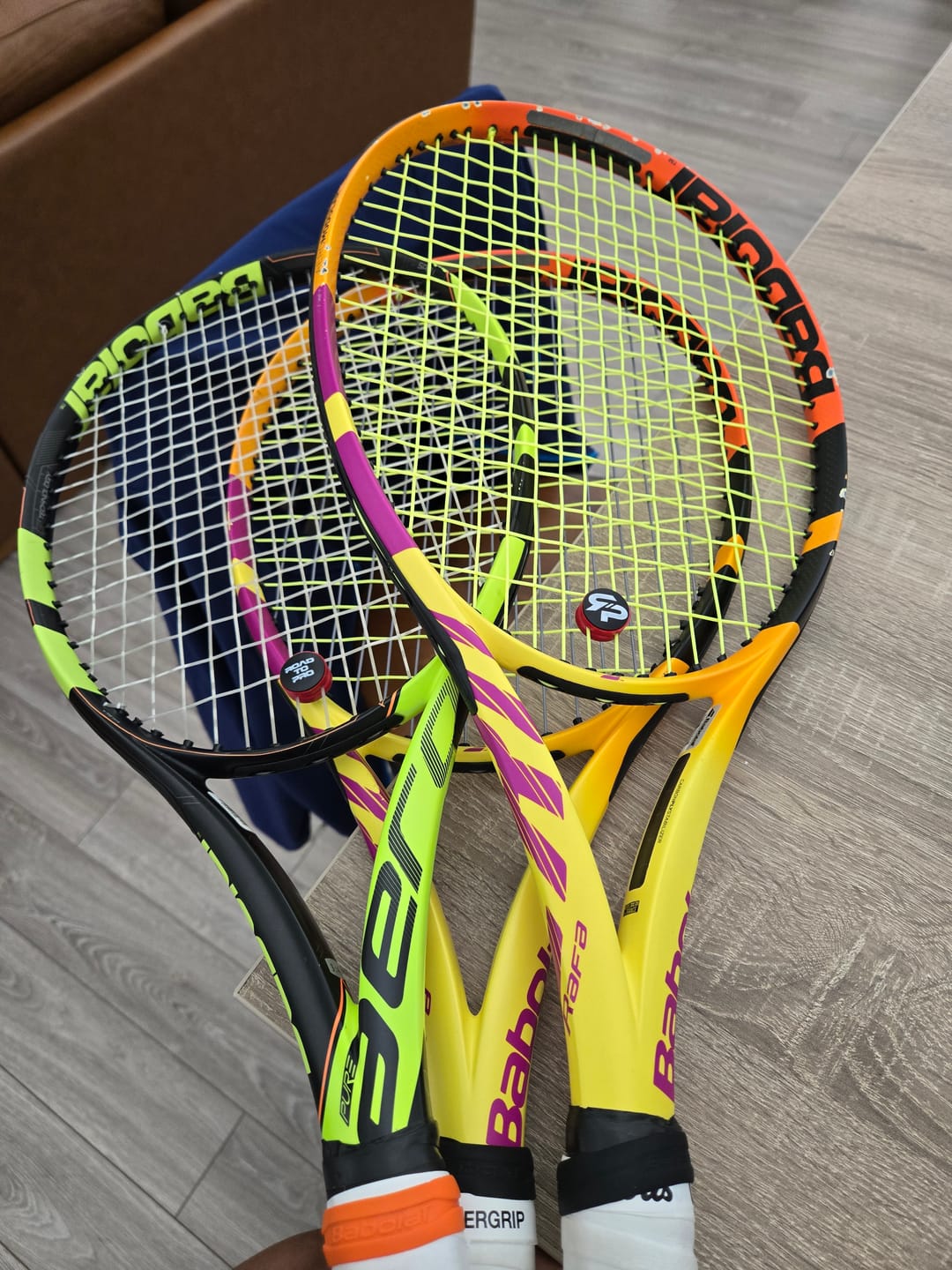 Customer photo review of 2-Pack Combo NEW RTP SHOCKSORB DAMPENER V3 - The only dampener made for pain relief and performance.