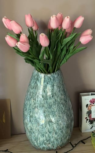 Customer photo review of Tulipes - Rose (25 Tiges)