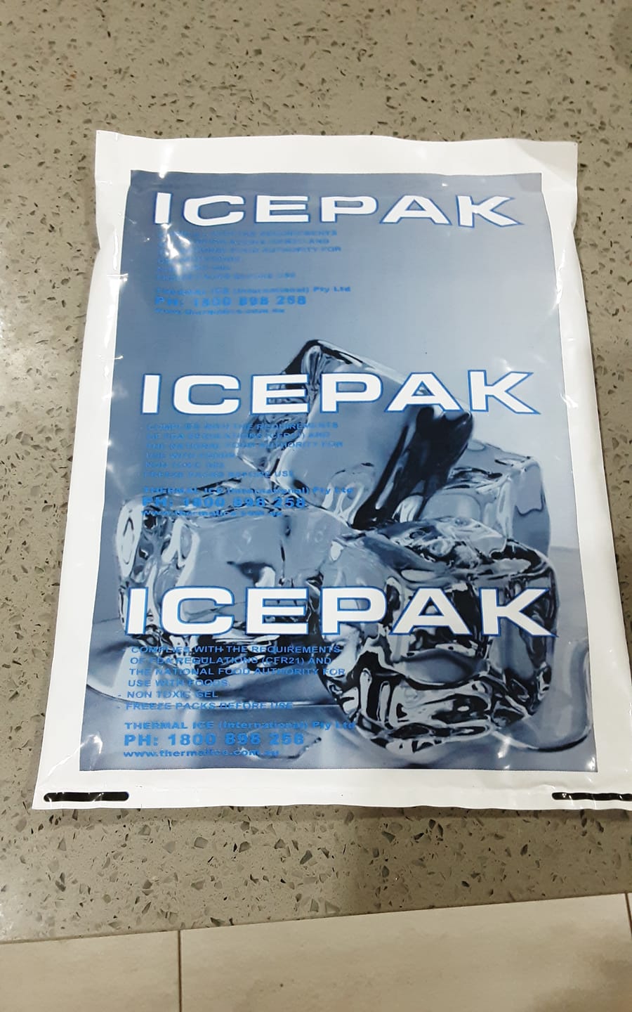 Customer photo review of PROTECT CHOCOLATES FROM MELTING - Add Icepack packaging