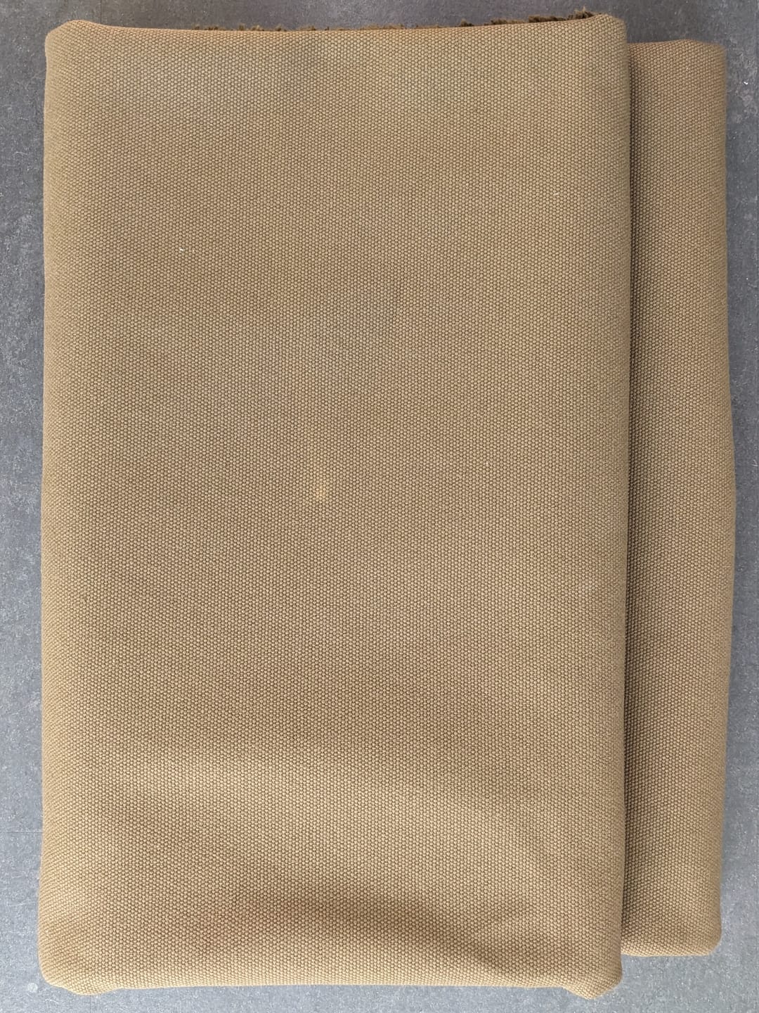 Customer photo review of Extra Heavyweight Cotton Canvas Fabric
