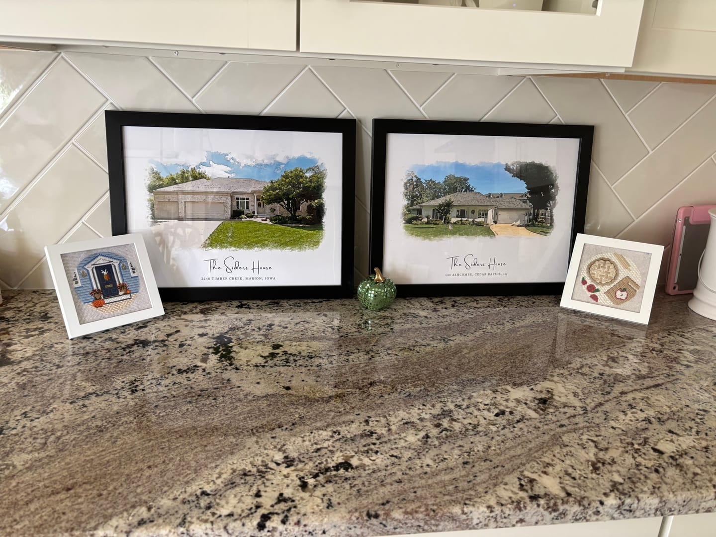 Customer photo review of Custom House Portrait