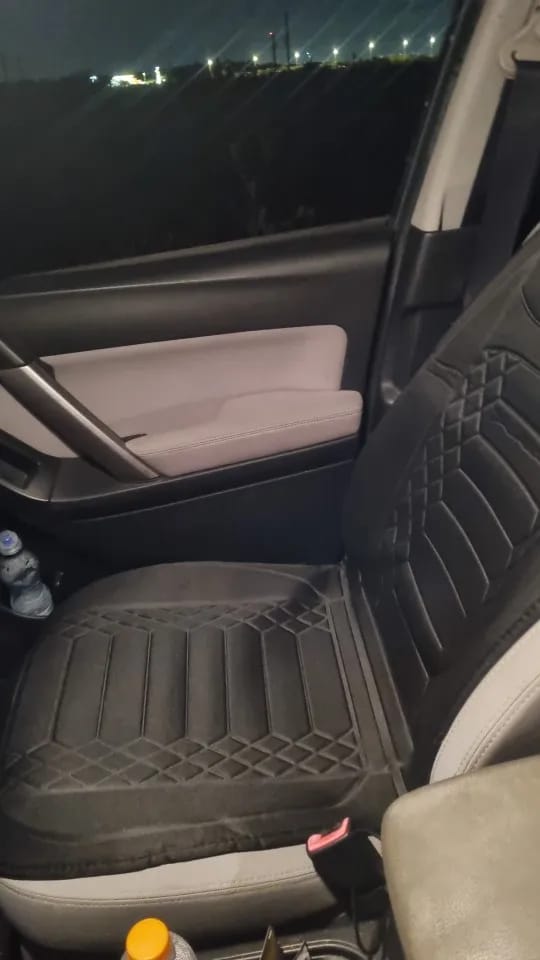 Customer photo review of Beheizte Autositzauflage