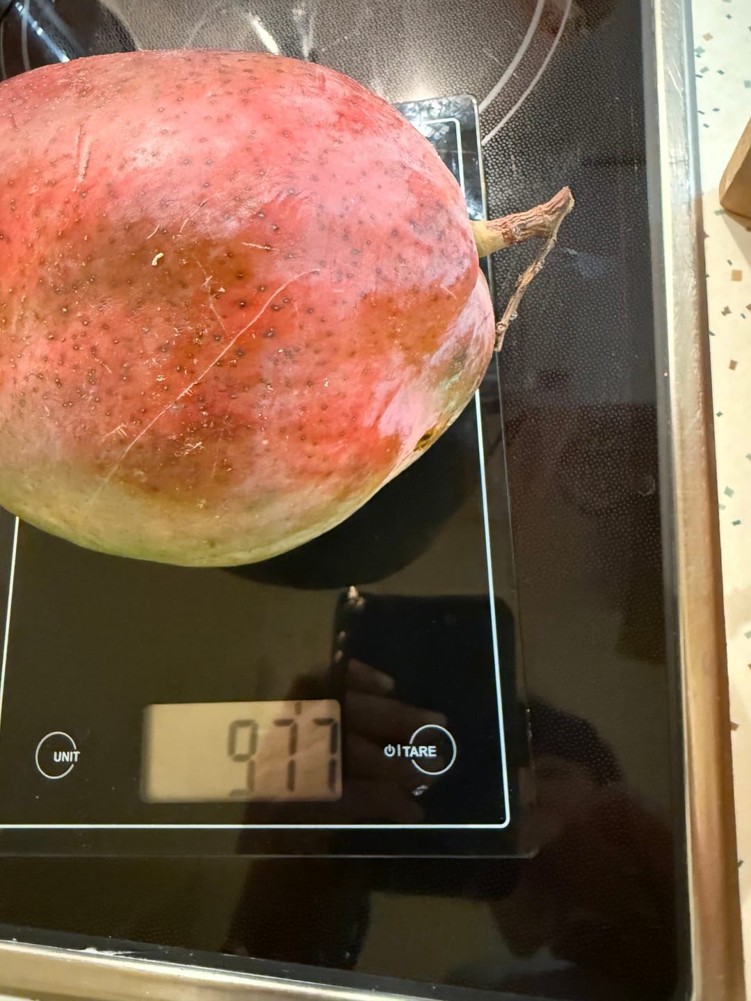 Customer photo review of Riesenmango "Rosa" wild von Julian (1 Stk. ca.750 Gr.)