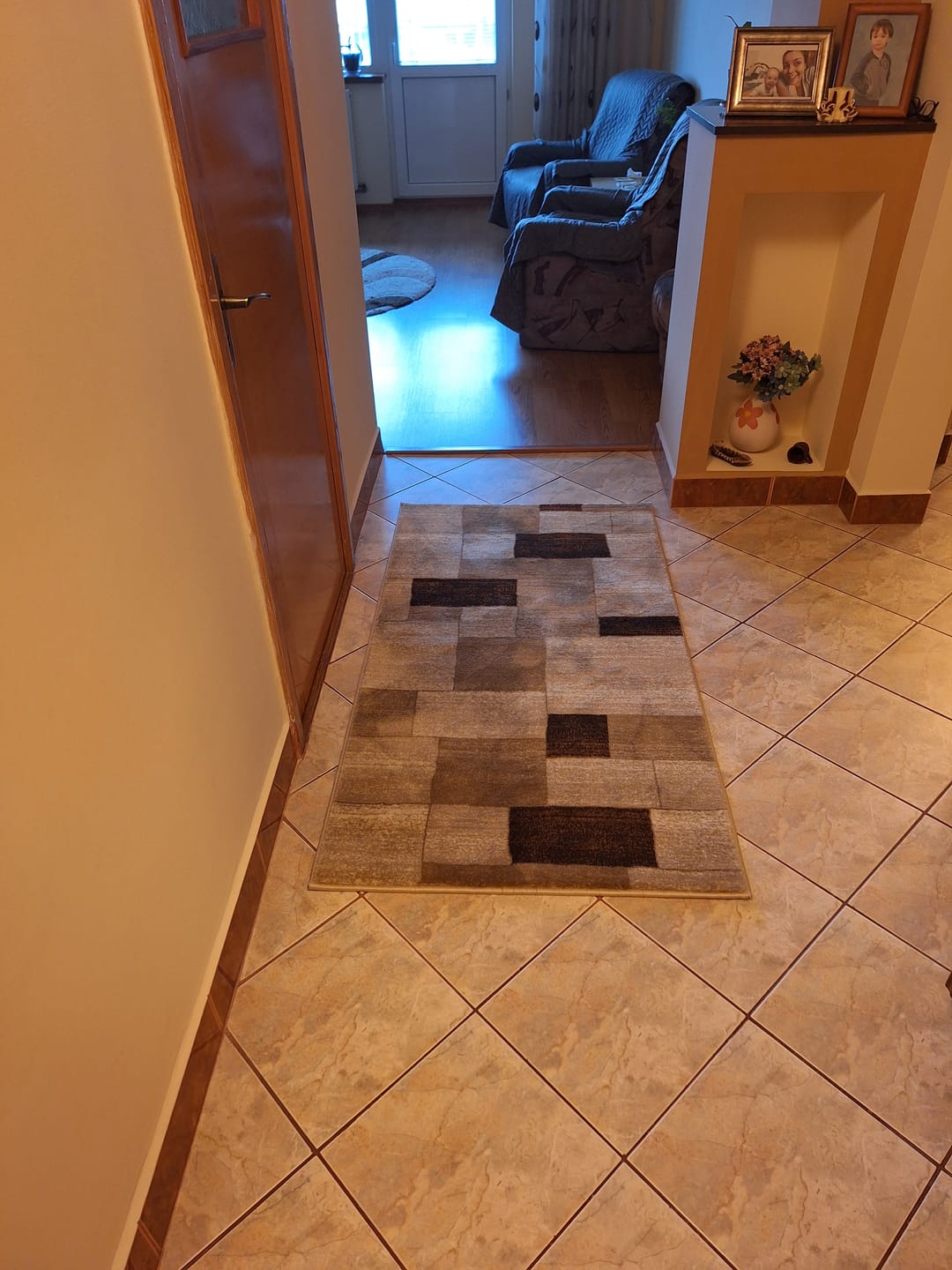 Customer photo review of Covor modern Firuze , bej/maro, dreptunghiular