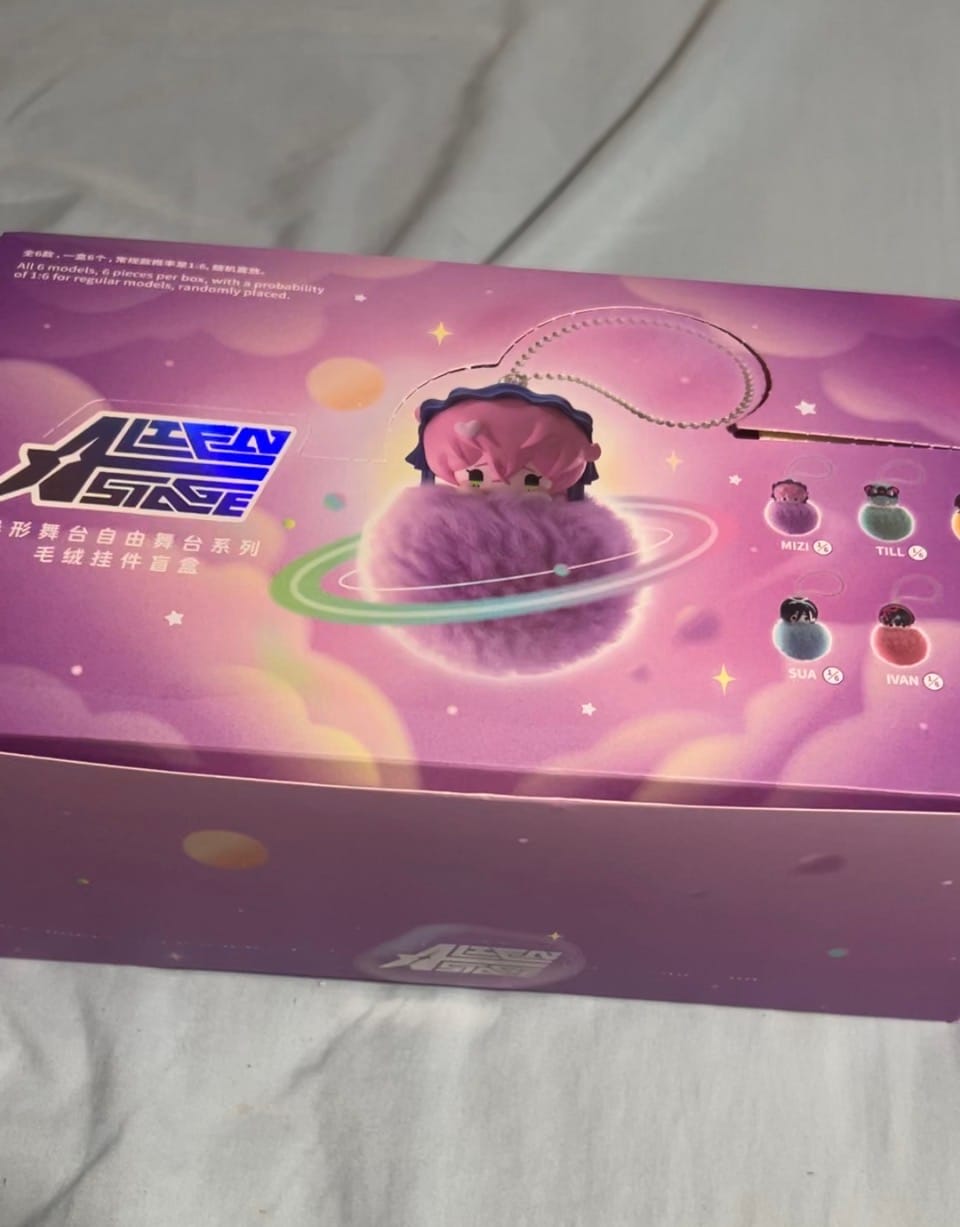Customer photo review of Alien Stage Freedom Stage Series Plush Toy Blind Box