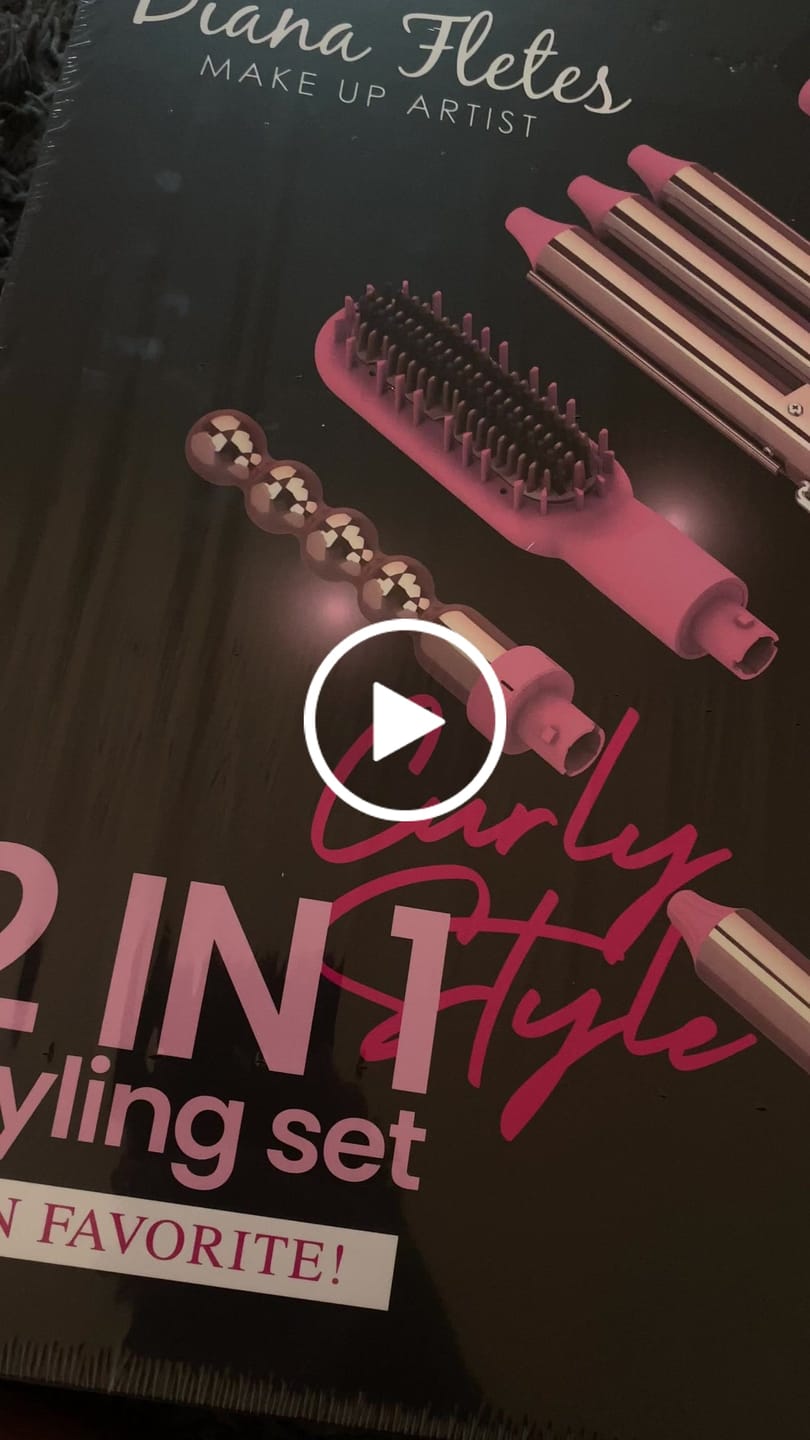 Customer video review of Set Plancha Profesional Infrarroja + Cepillo Alaciador Diana Fletes