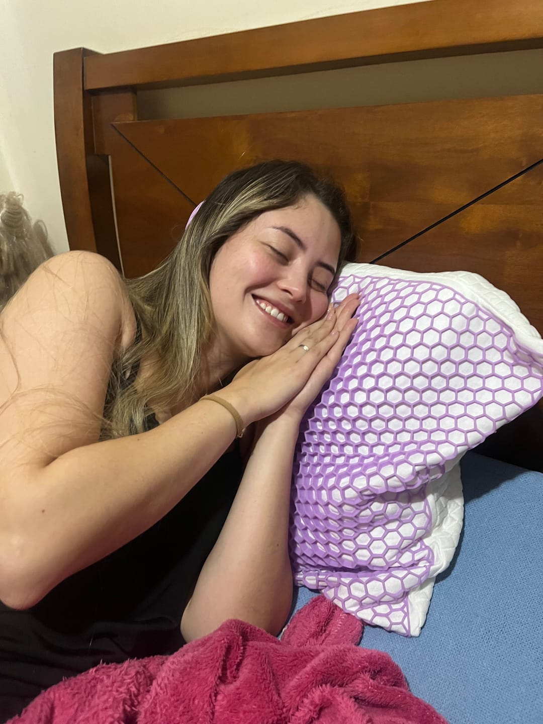 Customer photo review of Travesseiro IWS Skin® - Skincare Enquanto Dorme