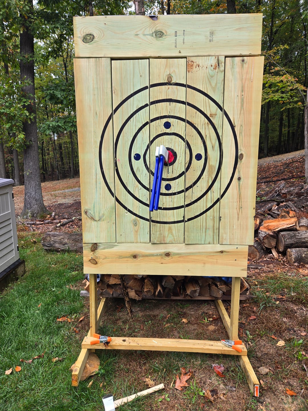 Customer photo review of WATL Kill Shot™ Throwing Axe