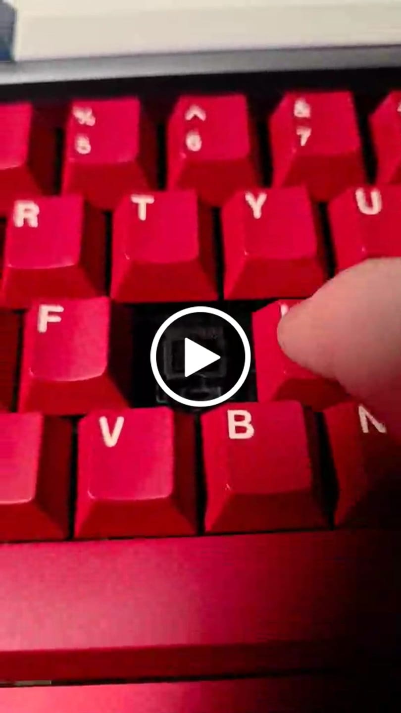 Customer video review of CHERRY MX2A BLACK LINEAR SWITCH (10PCS)