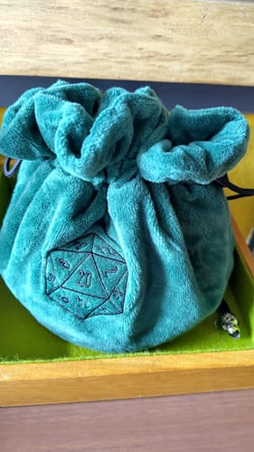 Customer photo review of XXL-Würfelbeutel mit 7-Fächern aus Plüsch