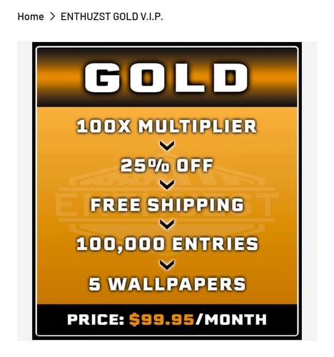 Customer photo review of ENTHUZST GOLD V.I.P.