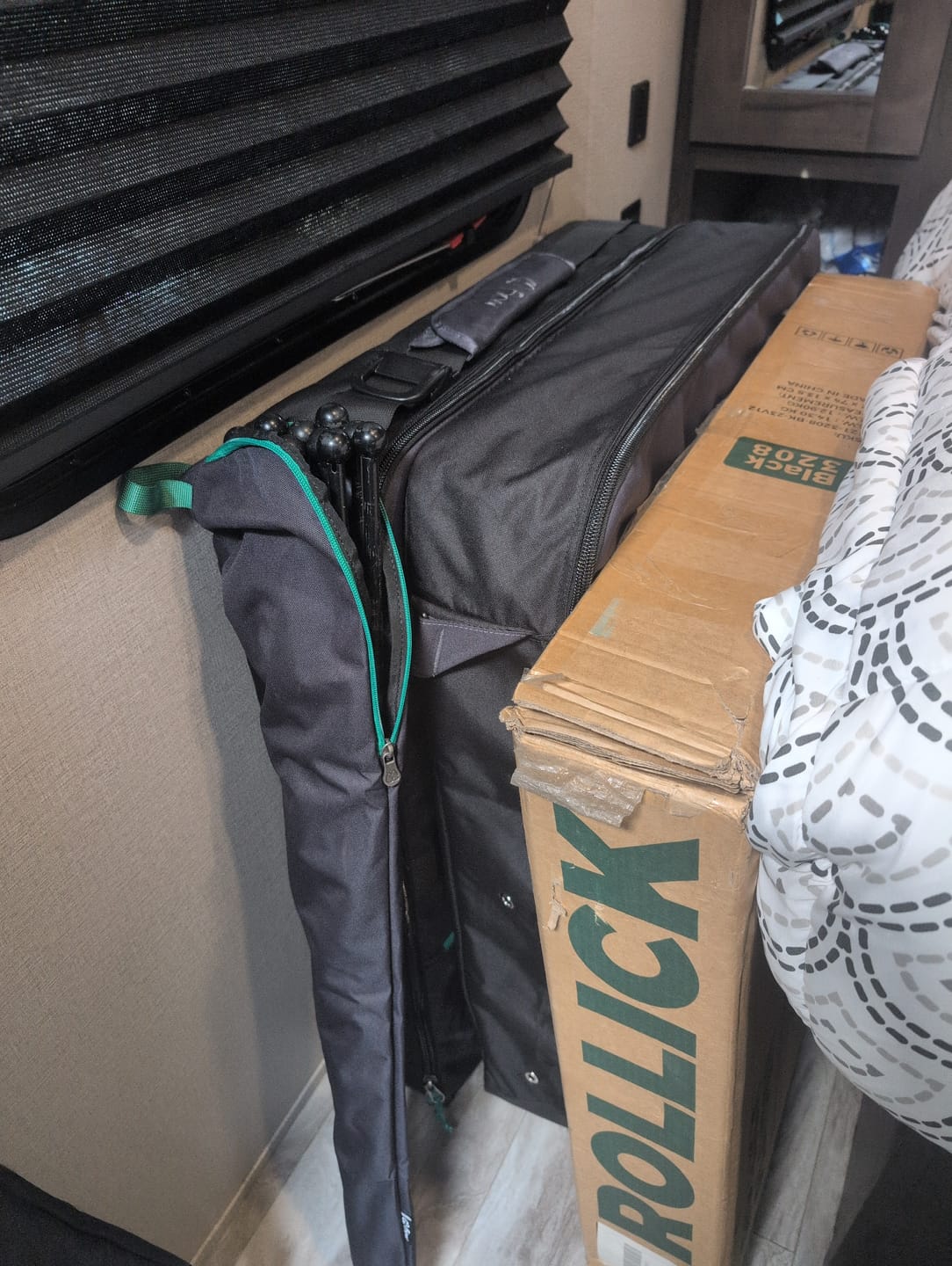 Customer photo review of Storage Bag for Storing & Carrying Playpen-Fits 8 Panels