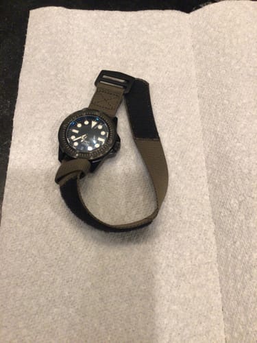 Customer photo review of PVD Glomar Explorer - Hook & Loop Strap - Black