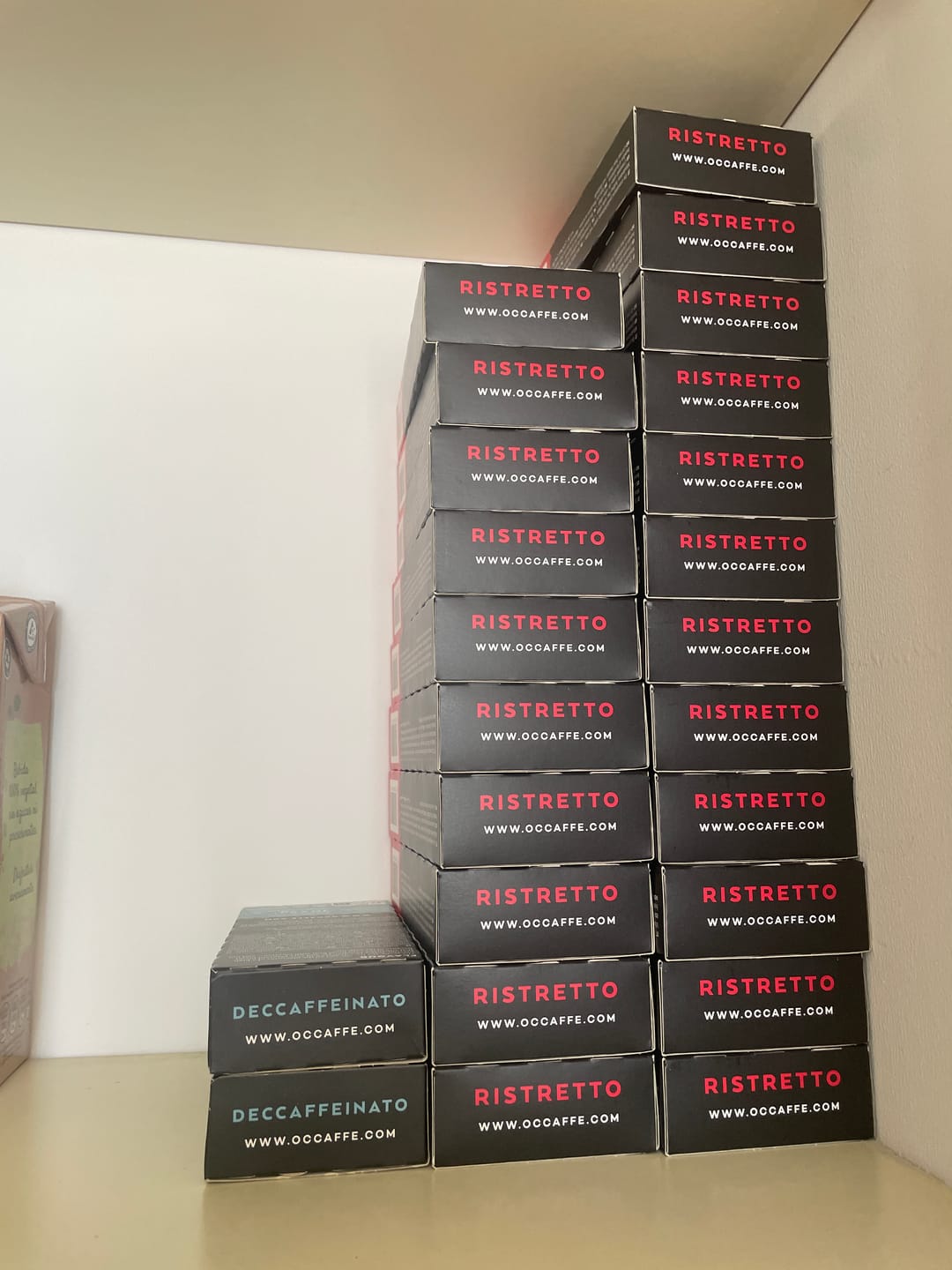 Customer photo review of Pack Occaffe 240 Cápsulas Aluminio Compatibles para Nespresso