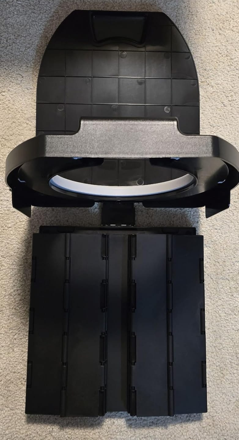 Customer photo review of Toilettes Portables Pliables
