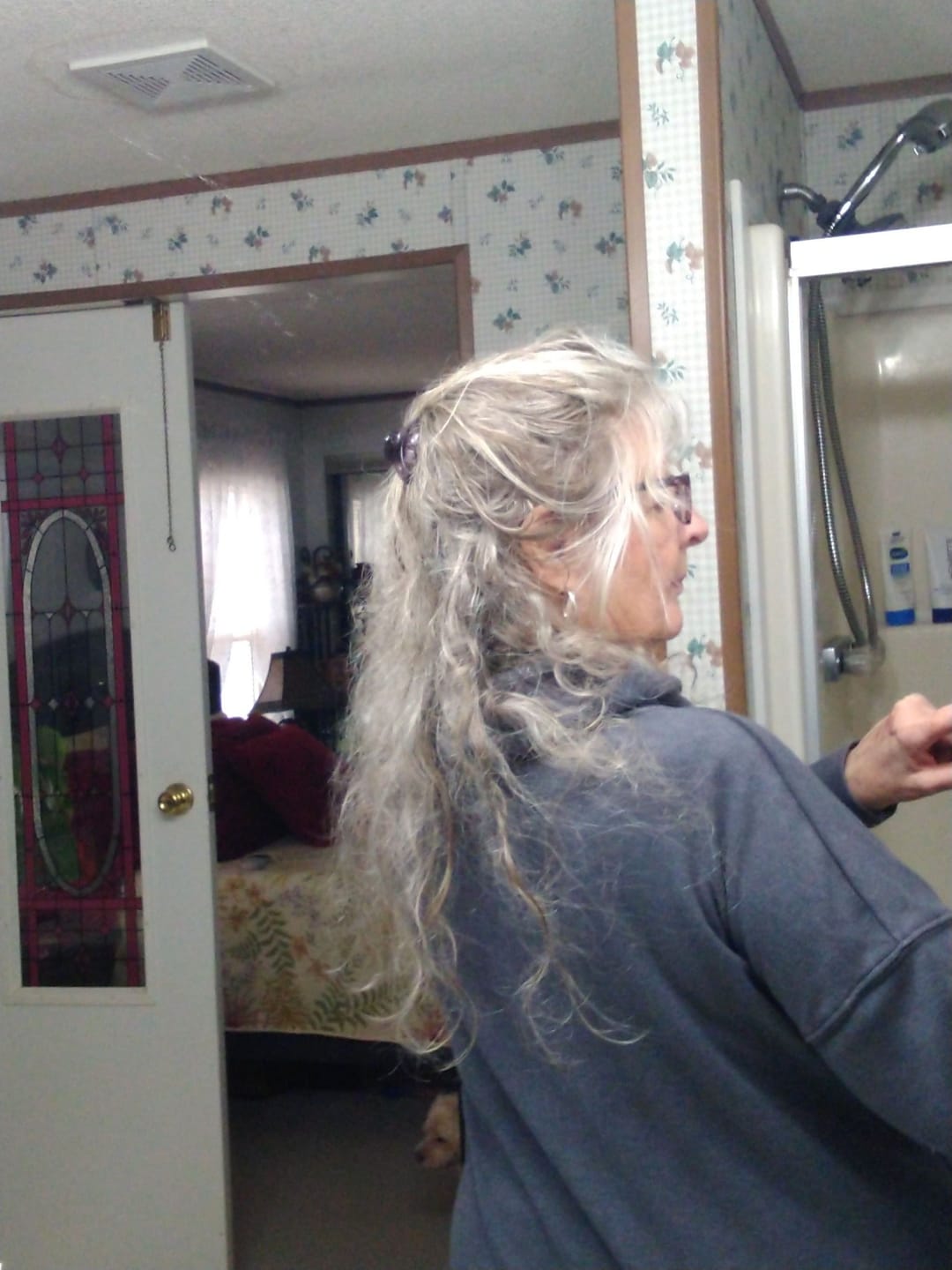 Customer photo review of Bloom: Hair Growth Oil