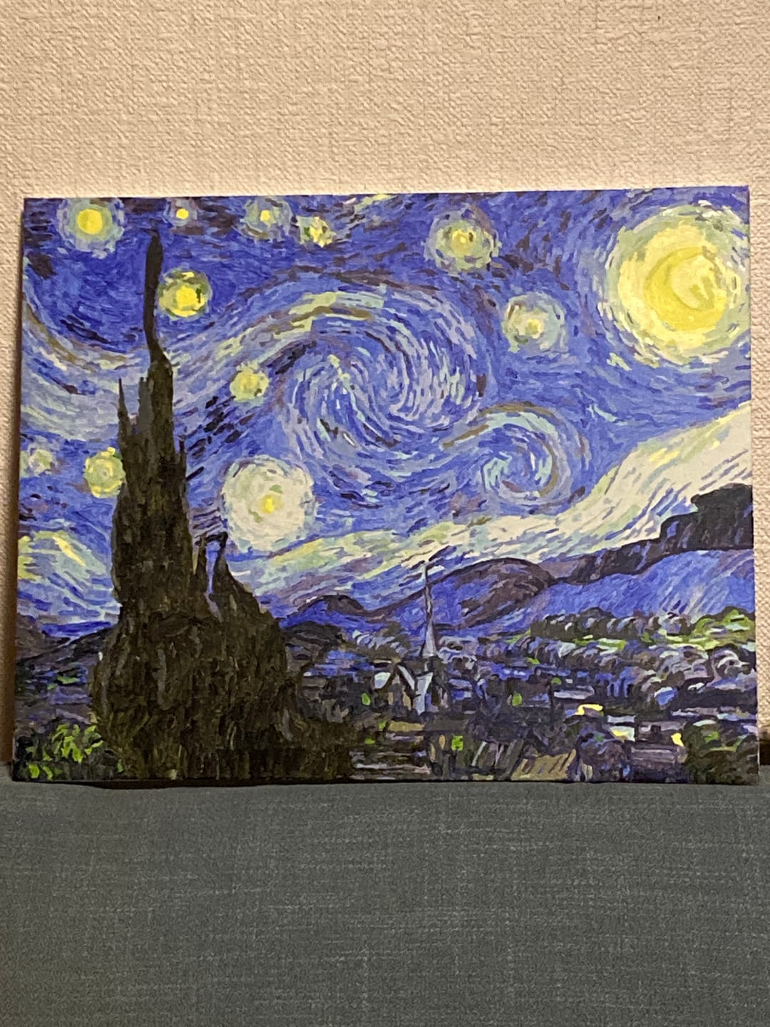 Customer photo review of Malen nach Zahlen - Sternennacht (The Starry Night) - Van Gogh