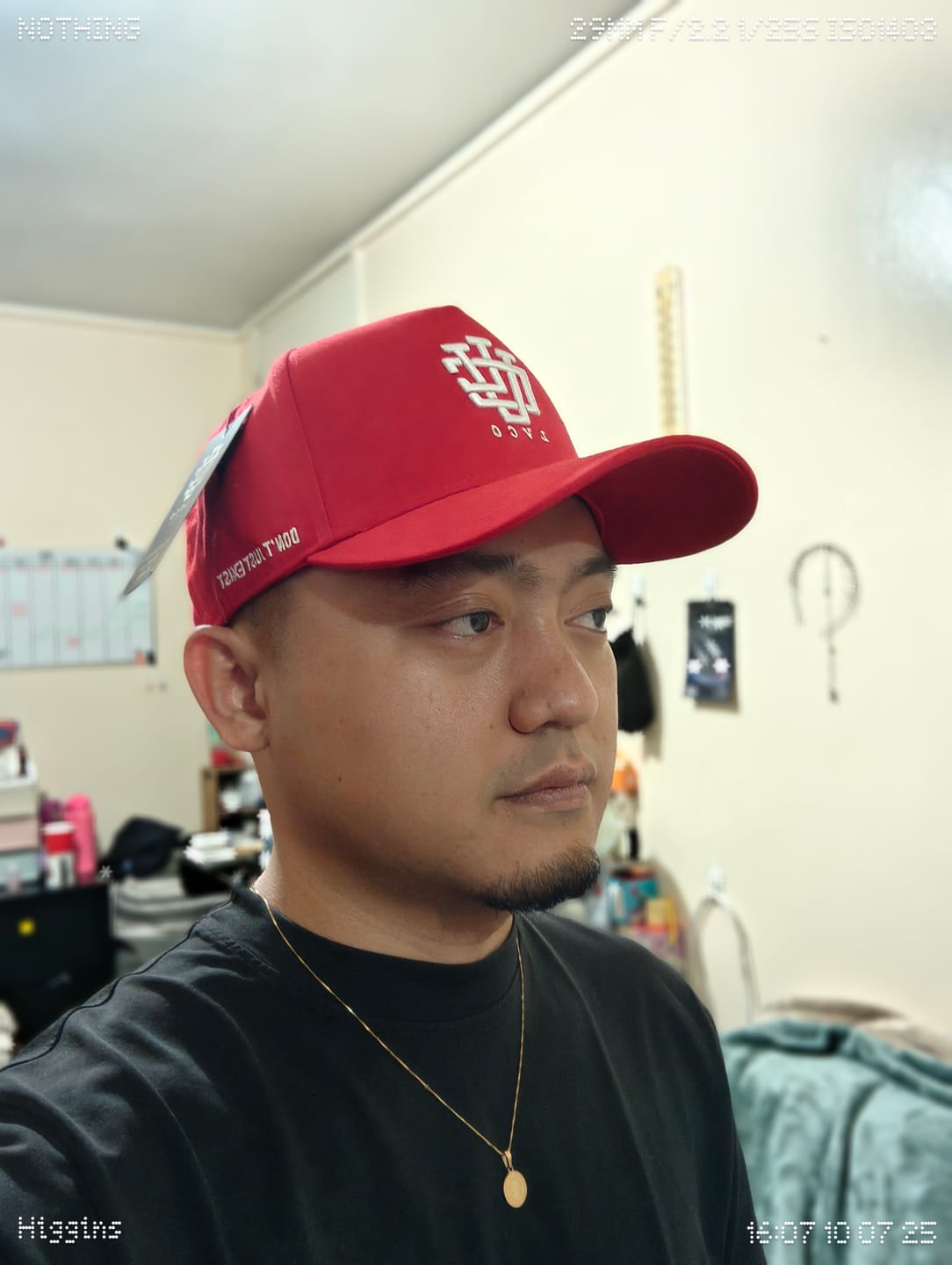 Customer photo review of LVCO "White" A-Frame Snapback