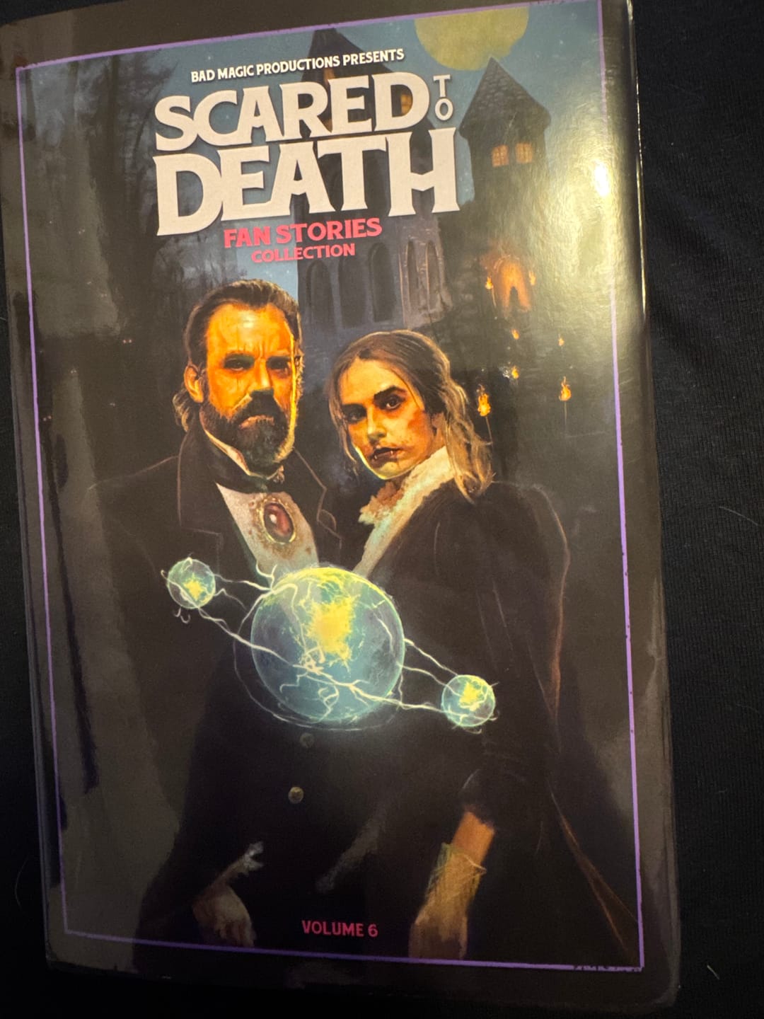 Customer photo review of Scared To Death Book Vol 6 SIGNED