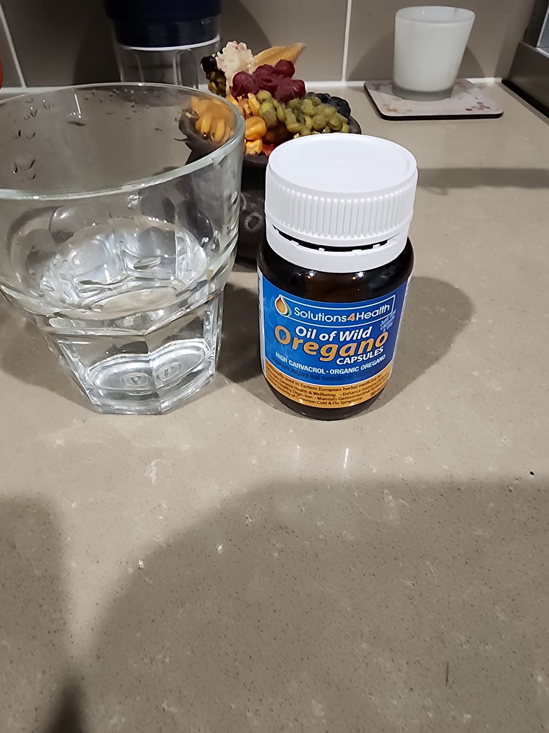 Customer photo review of Oil of Wild Oregano 30 Capsule Bottle - 3 Bottle Value Buy