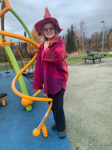 Customer photo review of Spellbound Quilted Witch Hat Sewing Pattern | Digital PDF Pattern