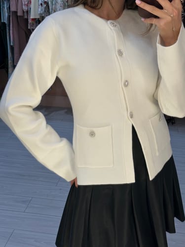 Customer photo review of Elisa Cardigan Jacket