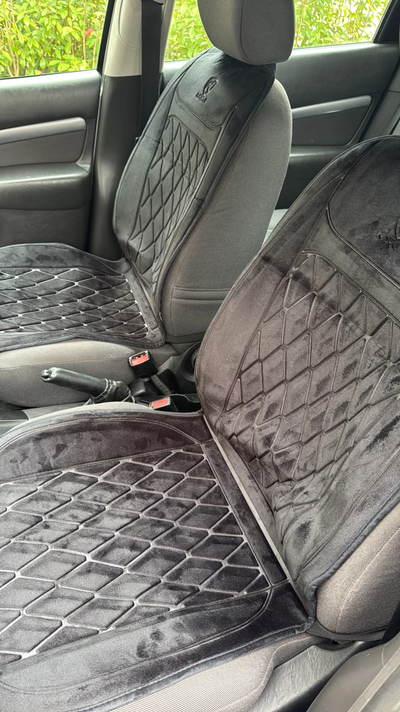 Customer photo review of Beheizte Autositzauflage
