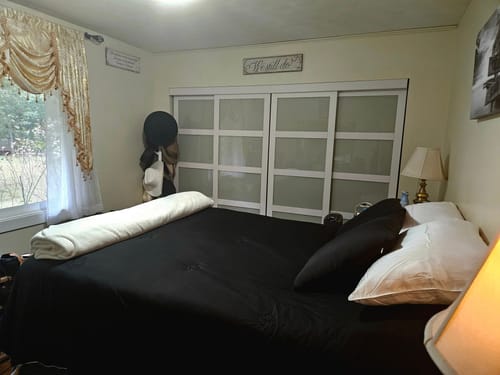 Customer photo review of Flat + Fitted Sheet, By SĀNTI