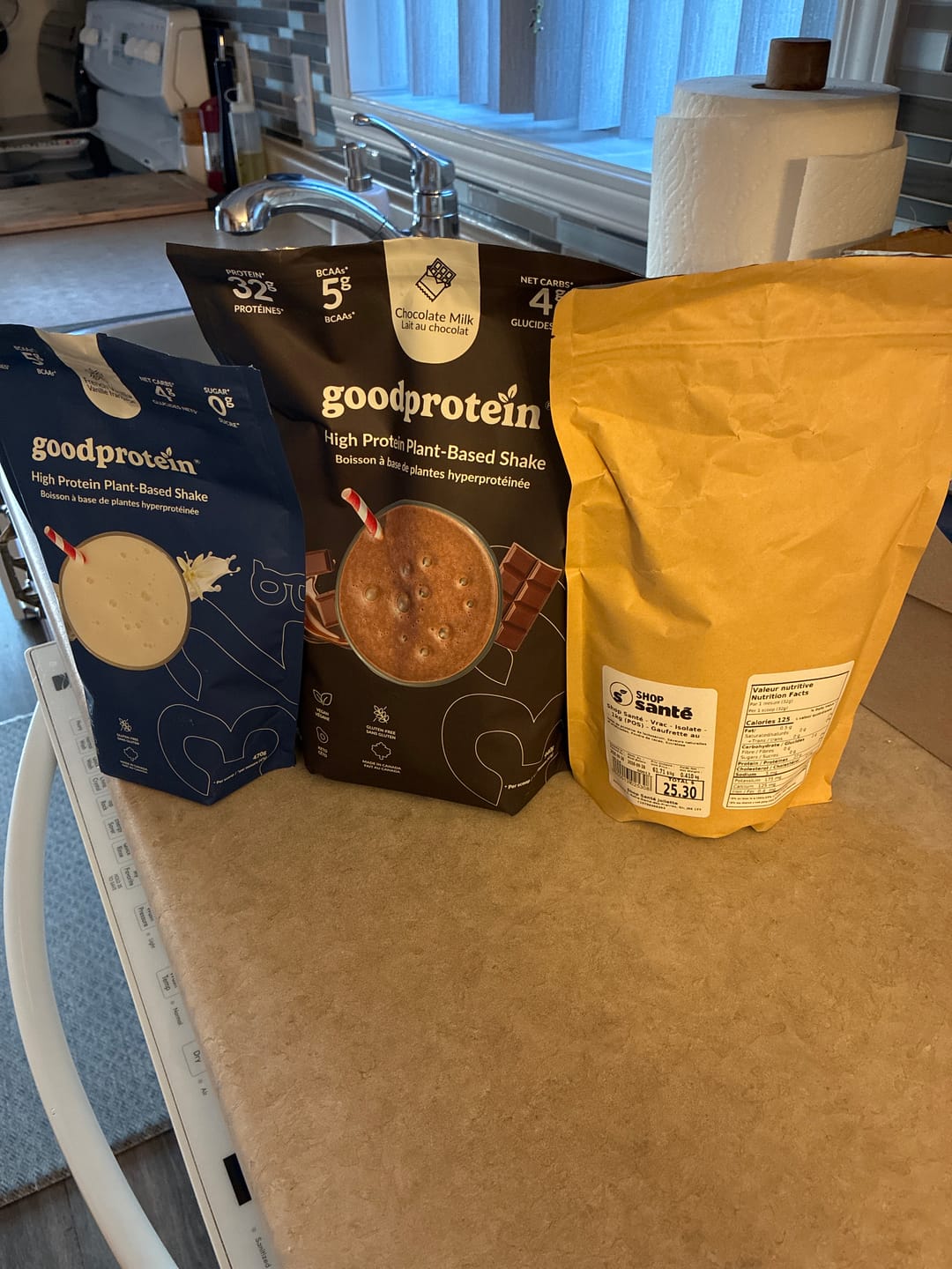 Customer photo review of Good Protein - Boisson hyperprotéinée à base de plantes - 470g