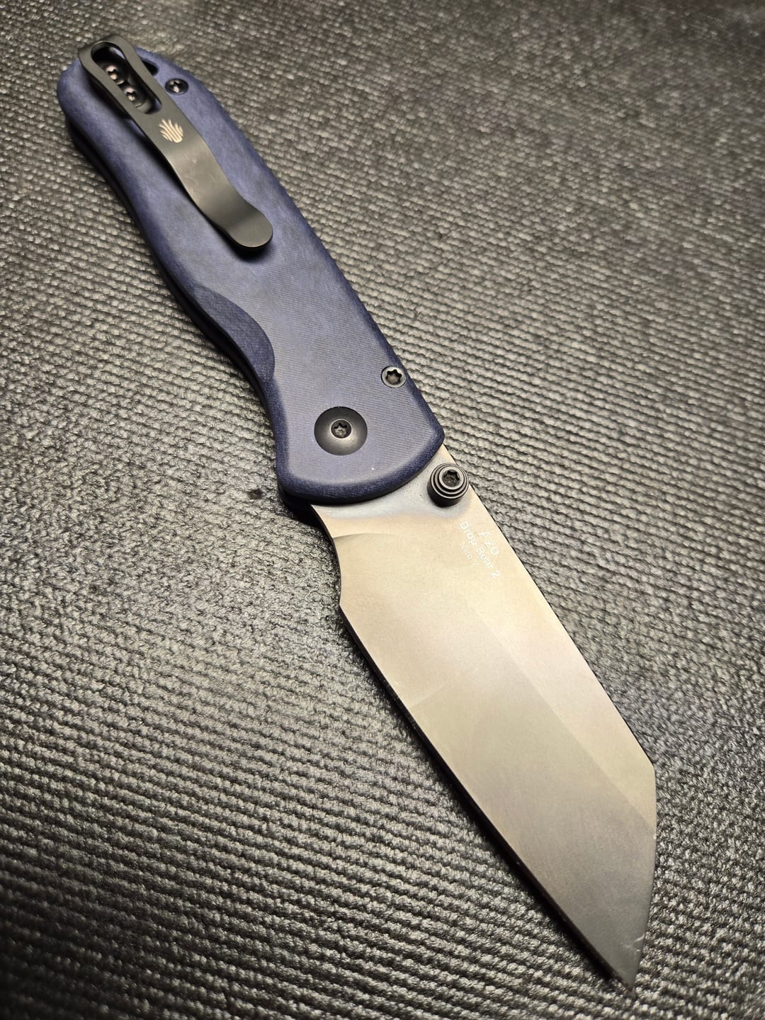 Customer photo review of Kizer Drop Bear 2 Pocket Knife Nitro-V 2.96"