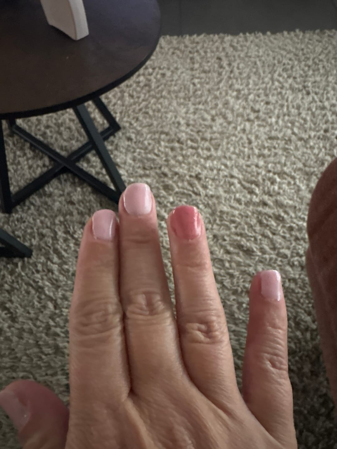 Customer photo review of Old Pink Dipping Powder