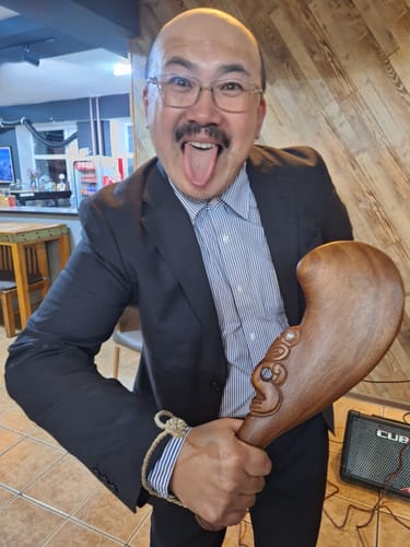 Customer photo review of Maori Wahaika - Stand and Presentation Box Optional