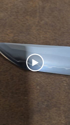 Customer video review of North Mountain Blade Chop 2 SAN MAI Tanto Button Lock Pocket Knife