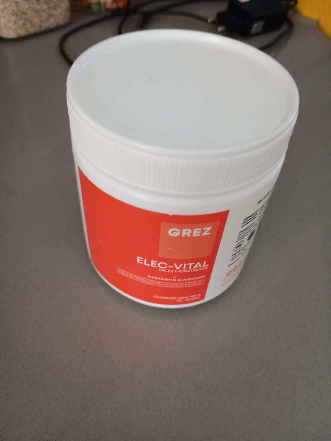 Customer photo review of ELEC-VITAL - Minerales electrolitos / Polvo 300g